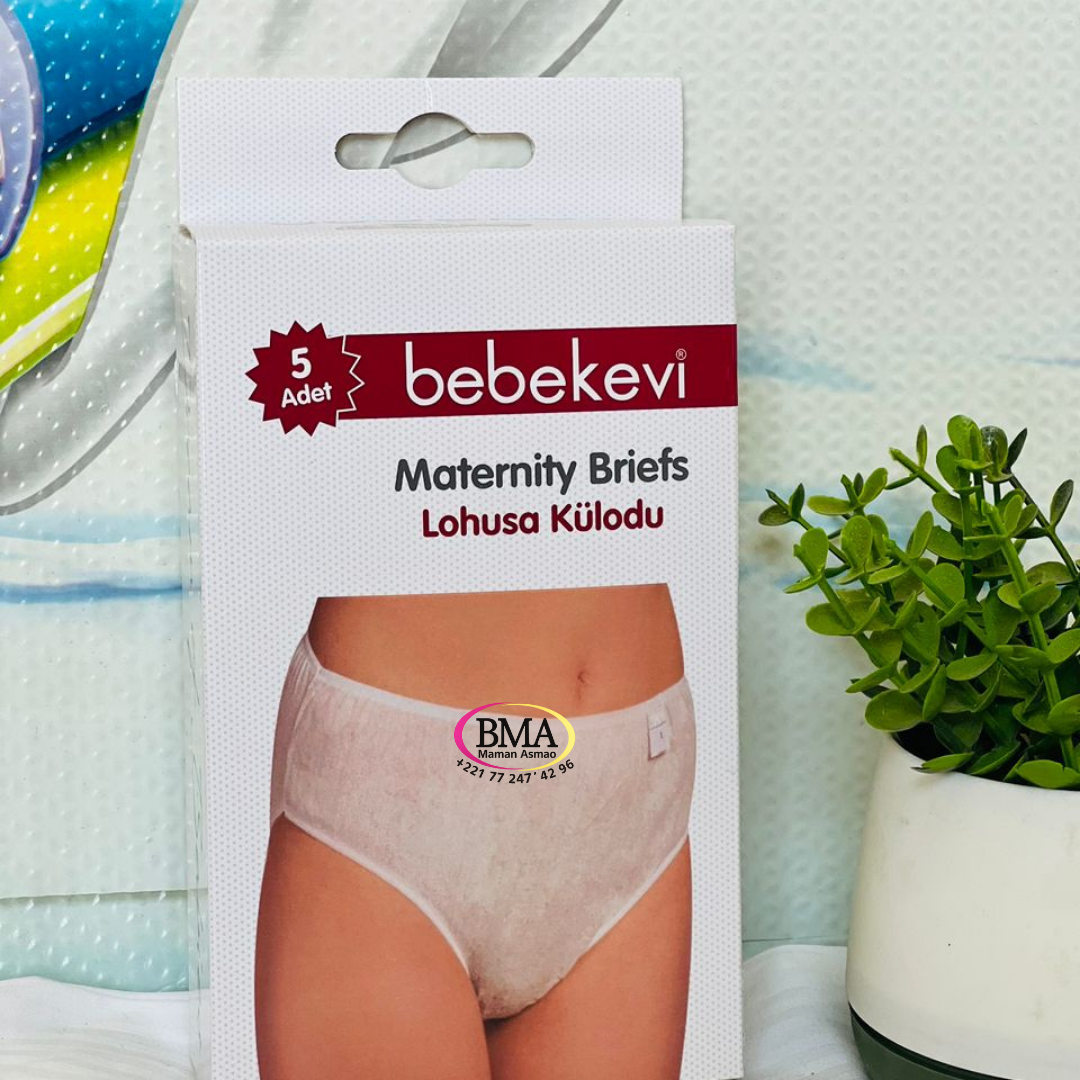 42 Culottes de maternité jetables 5 pcs – Bebekevi – Image 1