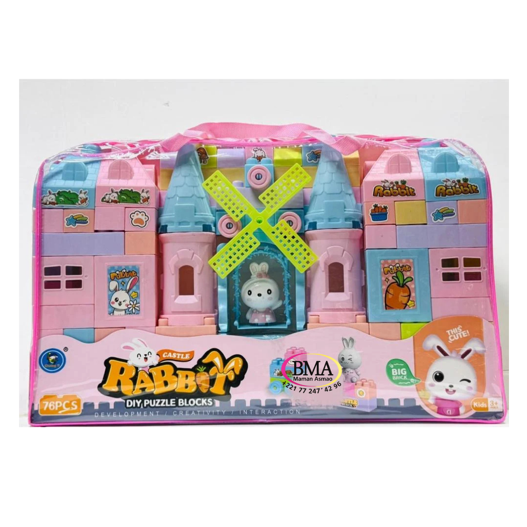 10 Ensemble de blocs de construction éducatifs – Image 1