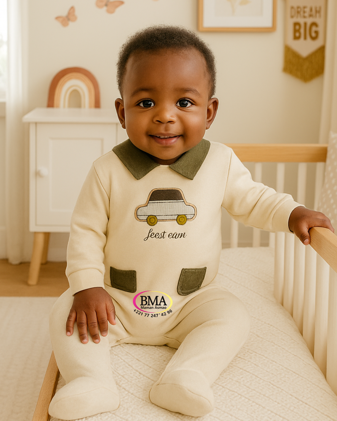 Grenouillère bébé garçon